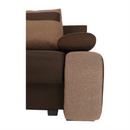 Kanapé, csokoládé/világos barna, BOLIVIA