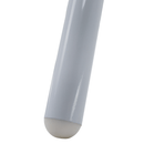 Kerti nyugágy, fehér acél/tölgy, BONTO