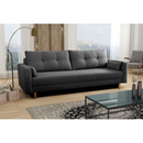 Kihúzható kanapé, szürke, BONYK