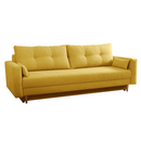 Kihúzható kanapé, sárga, BONYK