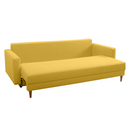 Kihúzható kanapé, sárga, BONYK