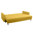 Kihúzható kanapé, sárga, BONYK