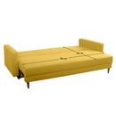 Kihúzható kanapé, sárga, BONYK