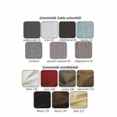 Ülőgarnitúra U alakban, szövet szürke, jobbos, BORN U