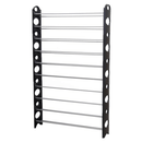 cipősszekrény, szürke/fekete, BOTIS TYP 4 VSDW05