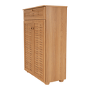 cipősszekrény, laminált MDF, natural, FP 03