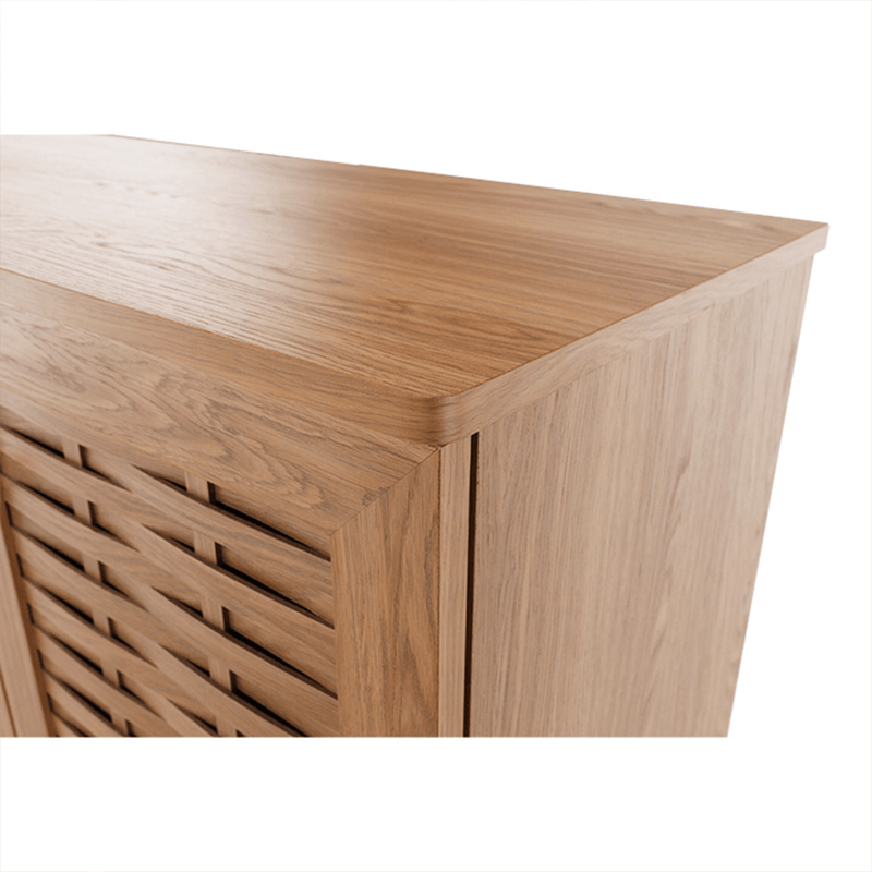 Cipősszekrény, MDF laminált, natúr, FP 02
