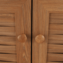 Cipősszekrény, MDF laminált, natúr, FP 02