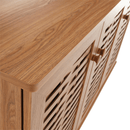 Cipősszekrény, MDF laminált, natúr, FP 02