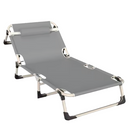 Kerti nyugágy, szürke/bézs, BOVRY