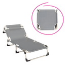 Kerti nyugágy, szürke/bézs, BOVRY