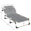 Kerti nyugágy, szürke/bézs, BOVRY