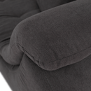 Ülőgarnitúra, szürkésbarna/sárga, szövet, balos, BRATO