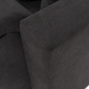 Ülőgarnitúra, szürkésbarna/sárga, szövet, balos, BRATO