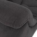 Ülőgarnitúra, szürkésbarna/sárga, szövet, jobbos, BRATO