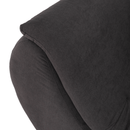 Ülőgarnitúra, szürkésbarna/sárga, szövet, jobbos, BRATO