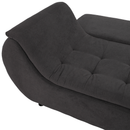 Ülőgarnitúra, szürkésbarna/sárga, szövet, jobbos, BRATO