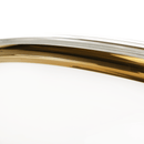 Függő fotel állvánnyal, átlátszó/arany/szürke, BUBBLE NEW TYP 2