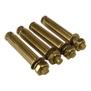 Függő fotel, átlátszó/arany/szürke, BUBBLE NEW TYP 1