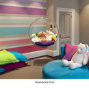 Függő fotel, átlátszó/arany/szürke, BUBBLE NEW TYP 1