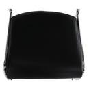 Szék tárgyalóterembe, fekete textilbőr, BULUT