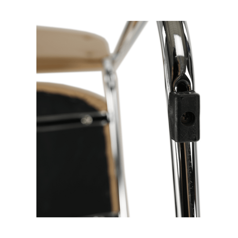 Szék tárgyalóterembe, barna textilbőr, BULUT