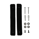 Konzolasztal ipari stílusban, tölgy/fekete, BUSTA