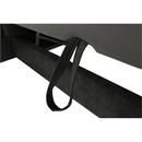 Ülőgarnitúra tárolóhellyel, szürke, szövet, balos, BUTON R