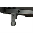 Ülőgarnitúra tárolóhellyel, szürke, szövet, balos, BUTON R