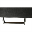 Ülőgarnitúra tárolóhellyel, szürke, szövet, balos, BUTON R