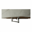 Ülőgarnitúra, világos szürke, szövet, balos, BUTON P