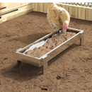 vidaXL Csirke Etető Tál Ezüst 80 x 28 x 13.5 cm Horganyzott acél