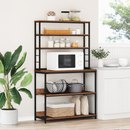 vidaXL Konyhai polc Öreg fa 100 x 40 x 168 cm Faanyag