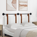 vidaXL Fali Fejtámla Falra szerelhető Fehér 150 x 55 x 5 cm Antik PU