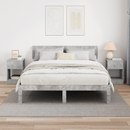 vidaXL Végasztal 2 pcs Beton Szürke 30,5 x 30 x 45 cm Faanyag