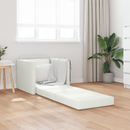 vidaXL Kanapéágy 60cm Fehér Mübőr