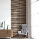 vidaXL Fali panelek 8 pcs Barna 60,5 x 60 cm