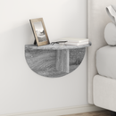 vidaXL Falpolc Falra szerelhető Szürke Sonoma 48 x 24 x 24 cm Faanyag