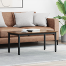 vidaXL Dohányzóasztal Füstös tölgy 100 x 50 x 45 cm Faanyag
