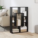 vidaXL Könyvespolc Fekete tölgy 63 x 20 x 90 cm Faanyag