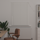 vidaXL Zsaluzia Fehér 150 x 90 cm 25 mm PVC