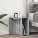 vidaXL Végasztal 2 pcs Szürke Sonoma 37 x 32 x 40 cm Faanyag