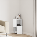 vidaXL Sarokszekrény 25,5x25x55cm Faanyag
