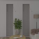 vidaXL Zsalugáter Redőnyök Ezüst 220 x 45 cm Alumínium