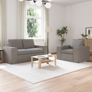 vidaXL Kanapé Szett 2 pcs Tópszínű 162 x 80 x 82 cm szövet