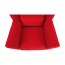 Füles fotel, piros, CHARLOT