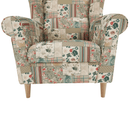 Füles fotel, szövet patchwork viorica 1, CHARLOT