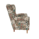 Füles fotel, szövet patchwork viorica 1, CHARLOT