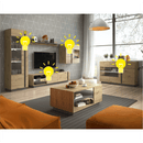 1-pontos LED világítás, CITY