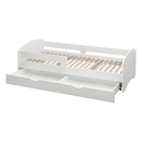 Ágy ráccsal és tárhellyel 80x160, fehér, COCOLINO